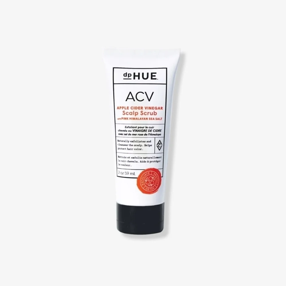 NEW! dpHUE,Apple Cider Vinegar Scalp Scrub with Pink Himalayan Sea Salt,Set of 2